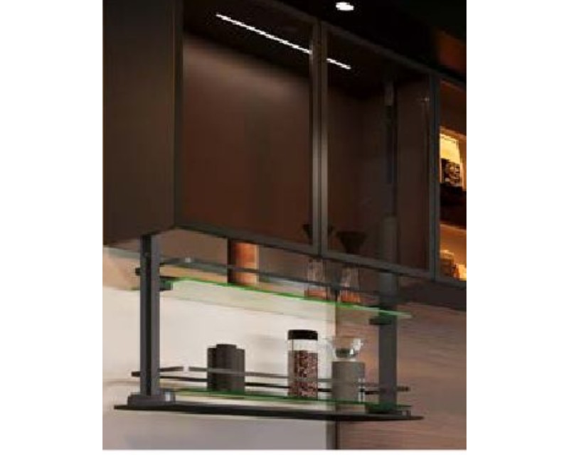 Electronic Glass Shelf Elevator