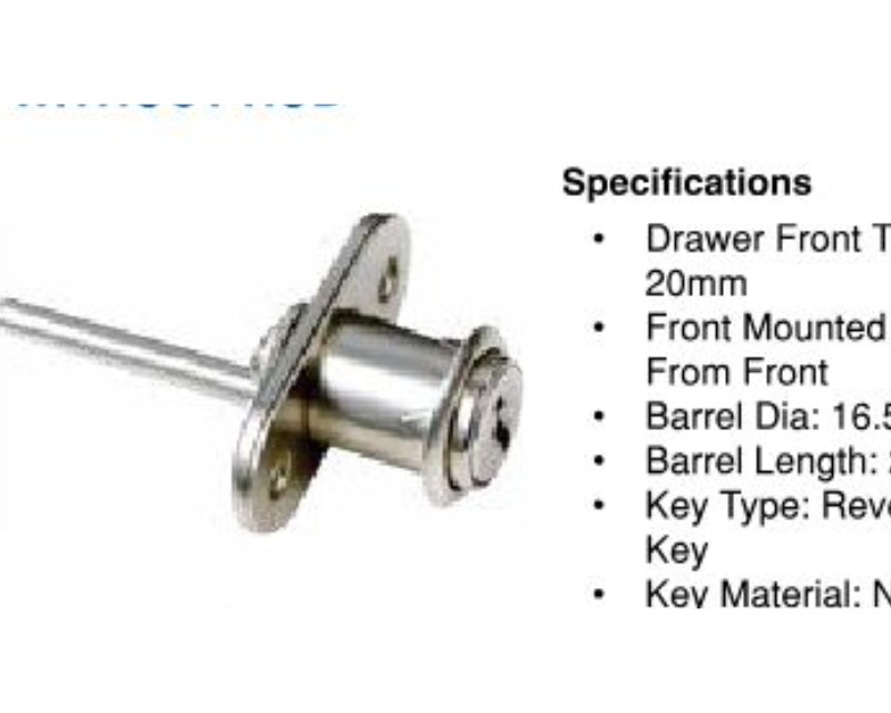 Multi Drawer Lock Without Rod