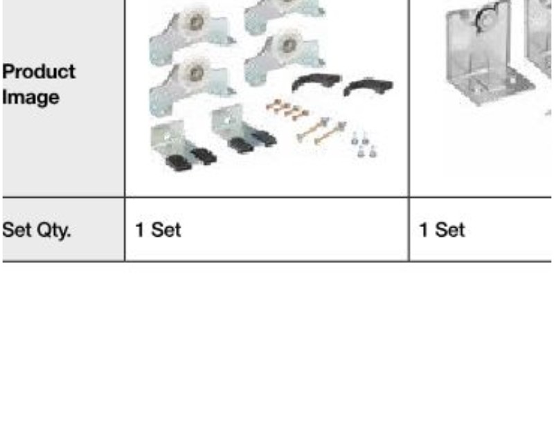 Inset Sliding System - 1B (For Wooden Doors)