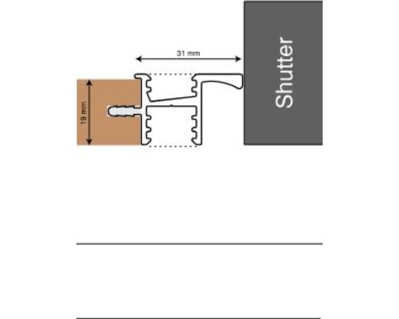 Handleless Profile (Gola) - LED Wall Gola & Sink Profile