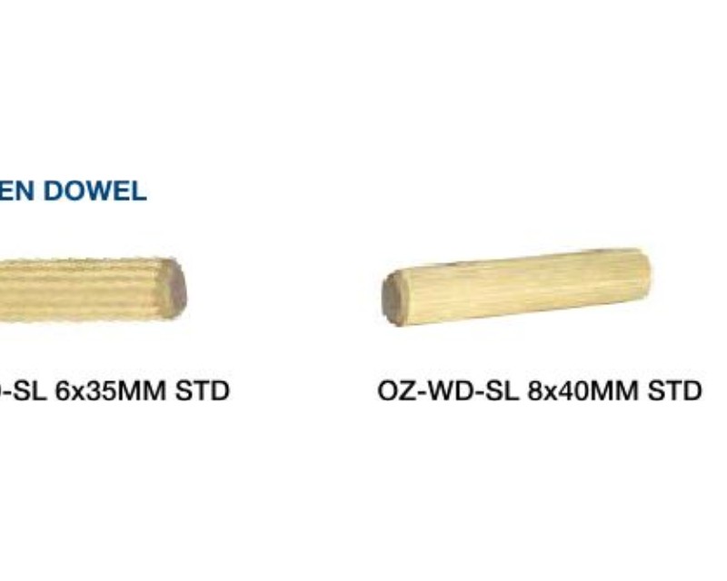 Complimentary Fittings - Wooden Dowel